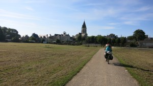 Mayte, durante el segundo ascenso a la cuesta