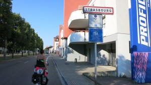 Entrando a Estrasburgo