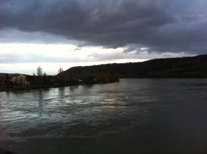 Atardecer en Condrieu