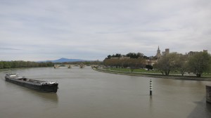 Entrando en Avignon